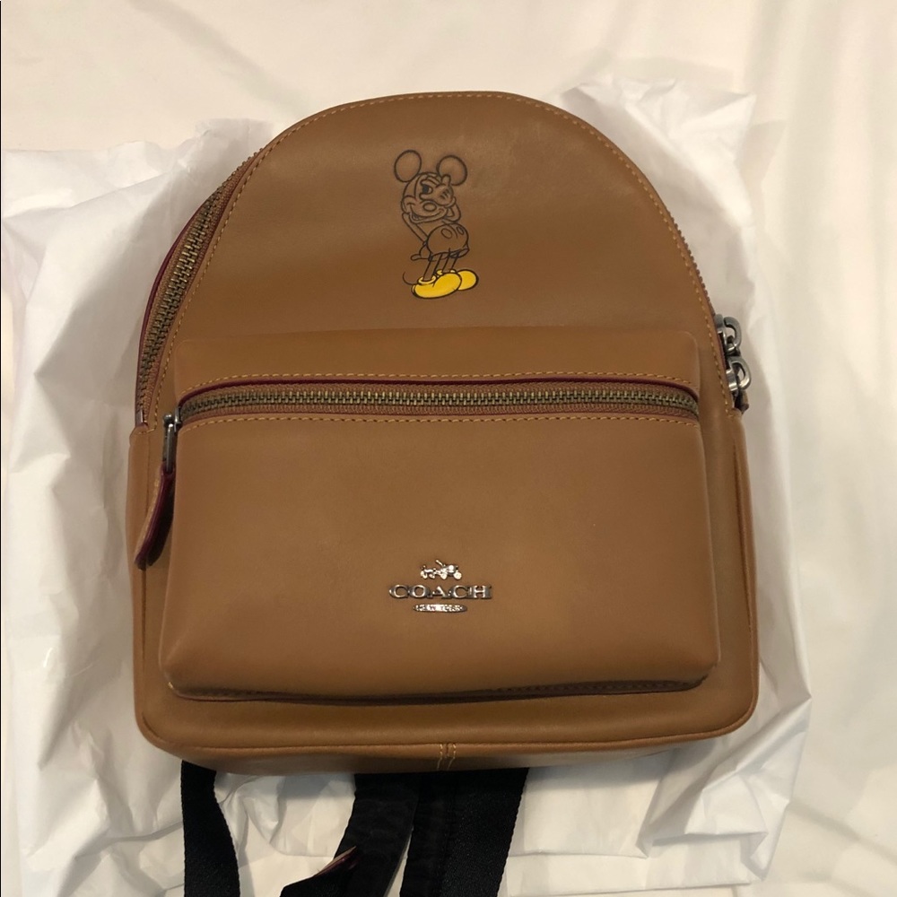 Coach X Disney Mini Backpack Leather